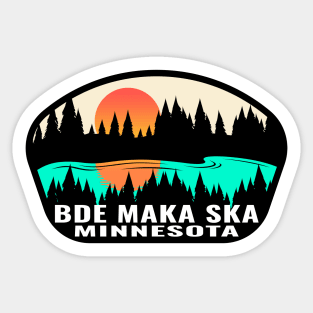 Bde Maka Ska Minnesota Calhoun Lake Sticker